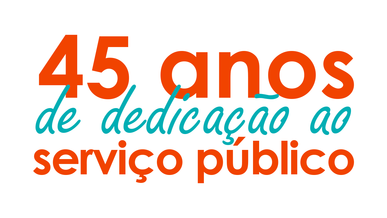 45 anos de dedicacao